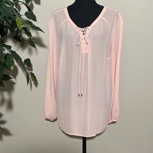 Worthington peach blouse. Size 1x